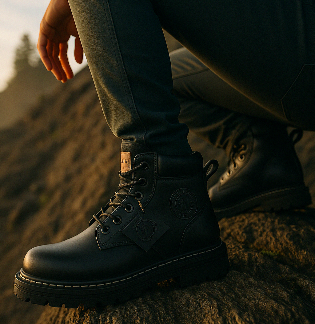 Bota Masculina Impermeável High Montevie